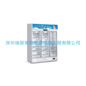 三玻璃门展示柜