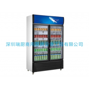 双门饮料展示柜