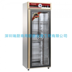 单玻璃门消毒保洁柜